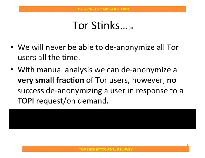 Tor Stinks