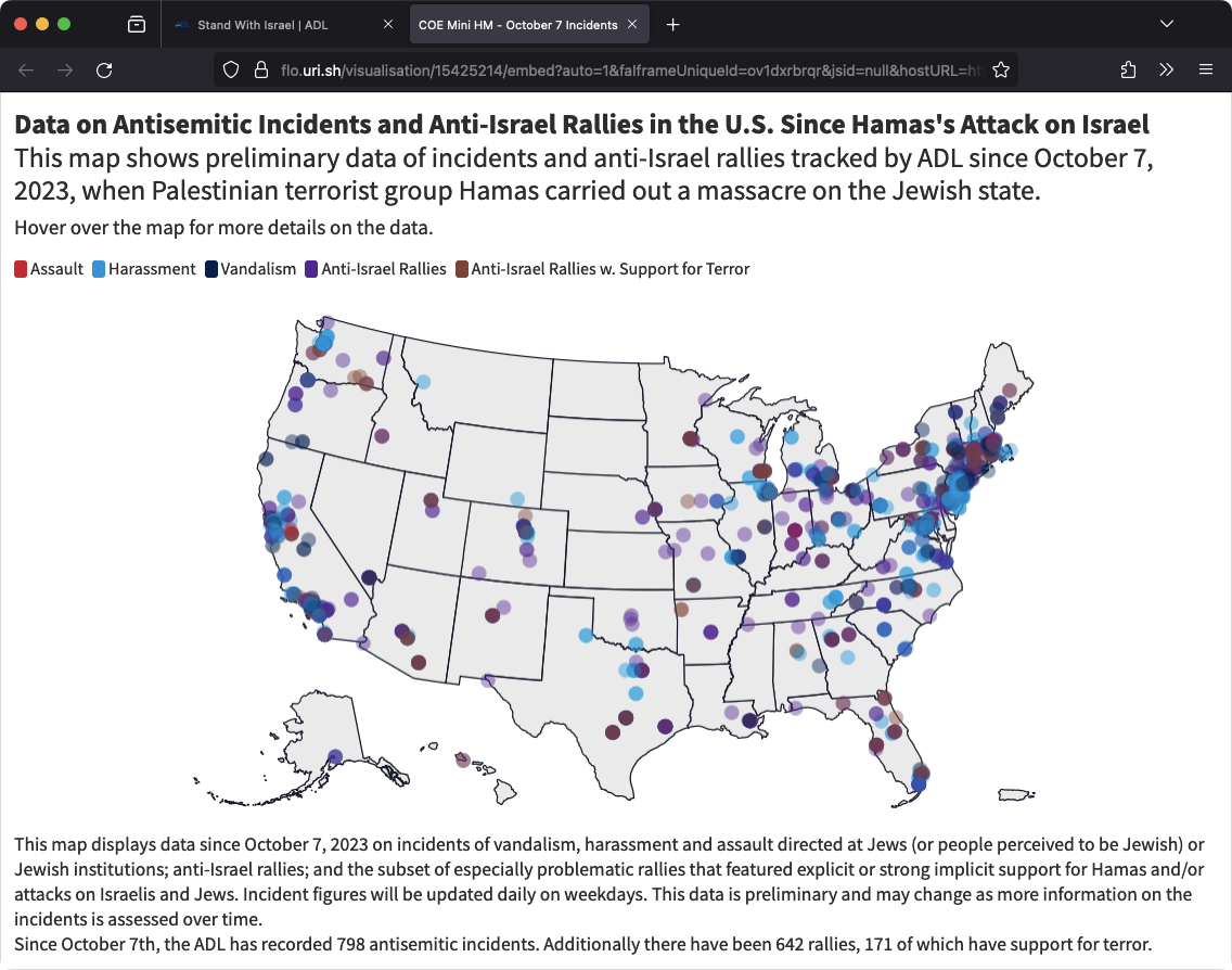 The web page for ADL's map, loaded from flo.uri.sh